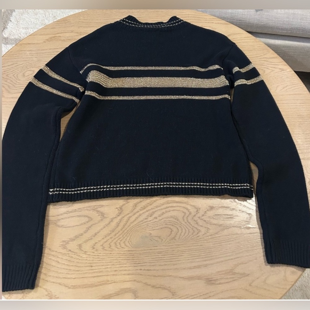 “SHOW ME YOUR MUMU” - “NEVE”
Black and Gold Sweater Size XS - Picture 9 of 9